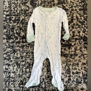 FREE WHEN BUNDELED Cloud Island Alphabet Print Footed One Piece